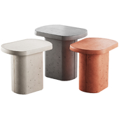 008 Caementum coffee tables by Pedrali