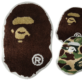 rug Bape Ape Head