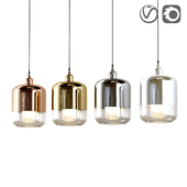 Modern metal pendant lamp, Tallinn