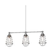 Chandelier Ajax Collection 3-Light Galvanized Indoor Pendant lamp