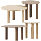 GHIA side table by Arper / Wooden table