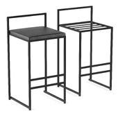 Freja Bar and Outdoor stool by Crea