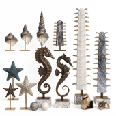 Nautical decorative set