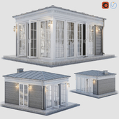 All-season gazebo-pavilion