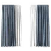 Sheer tulle curtains