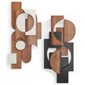 Tilde Grynnerup wood panel set