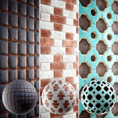 Brick 4K Materials V2-4 - 3 materials