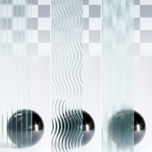Glass 4K Materials V1-5 - 3 materials