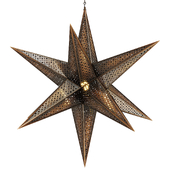 Star pendant lamp by Corbett