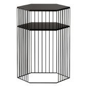 Bedside table Cabinet metal wire, Topim