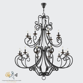 Chandelier two tiers classic RS111/12+8 without rim