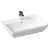 Wall-hung washbasin 65 cm Duravit D-Neo 2366650000, white