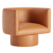 Adriel Swivel Leather Chair