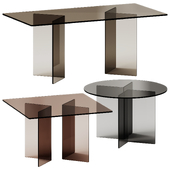 Fiam Italia CORNER Glass tables