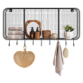 Bathroom Wire Shelf