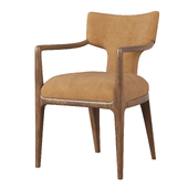 RH LIGNÉ DINING ARMCHAIR