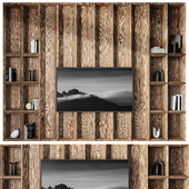 tv wall set 13