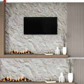 TV wall set 09