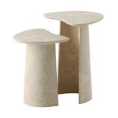 Tourtour side tables by Pierre Yovanovitch