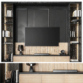 tv wall set 15