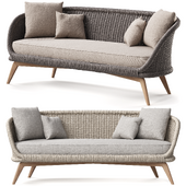 Atmosphera Ludo outdoor sofa