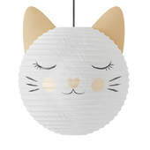 Suspension boule japonaise cat