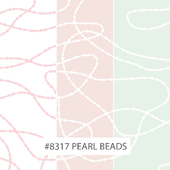 Creativille | Wallpapers | 8317 Pearl Beads