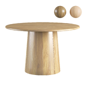 Anton Round Pedestal Dining Table