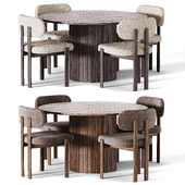 Bay Chair and Hill Table Dining set