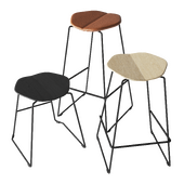 Bar stool Ross Gardam Duet Stool