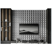 tv wall set 25