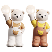 Decoration Accessories Sculpture Home Decor Creative Bear