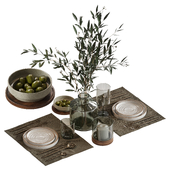 eucalyptus kitchen set