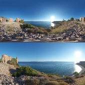 Ancient Cliffside & Seaside View - Balıkesir, Turkey