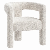 Kayla Boucle Accent Armchair