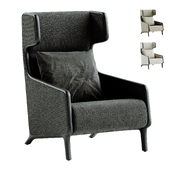 Isola wing chair
