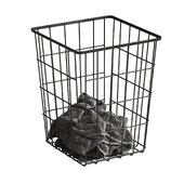 towels in a basket