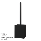 Brush Quad Four Brush Holder by MyOry
