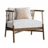 Colton lounge chair palecek