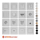 OM Sockets and switches Alfa, Ambrella Volt