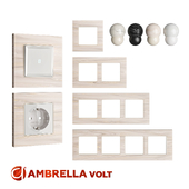 OM Frames for sockets and switches Ambrella Volt Grand series