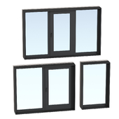 Parametric windows Reynaers MasterLine 10