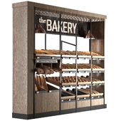 Shelf in a bakery