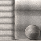 Seamless material decorative facing plaster relief lines stripes