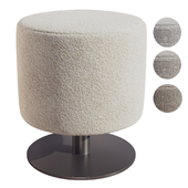 Pouf PORTO ivory pouf ottoman