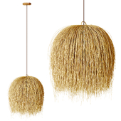 Rattan lamp