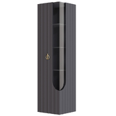 Wall-mounted display case Expanses of Beauty Graphite