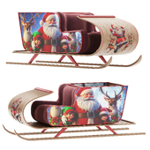 Santa's skis