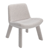 OM armchair steve without armrests by annki studio