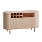 Japandi Tall Credenza